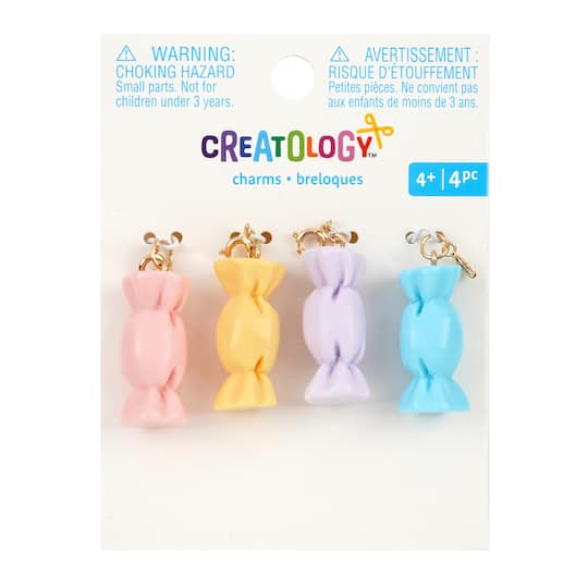 12 Packs: 4 ct. (48 total) Wrapped Candy Charms by Creatology&#x2122;